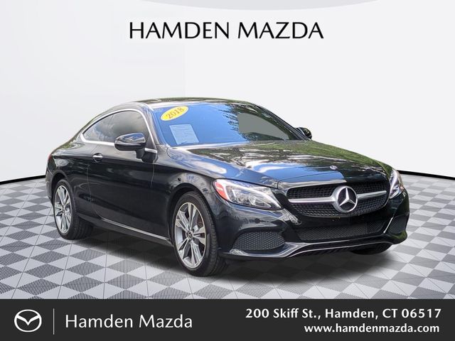 Black 2018 Mercedes-Benz C-Class Sedan All-Wheel Drive 9-Speed Automatic