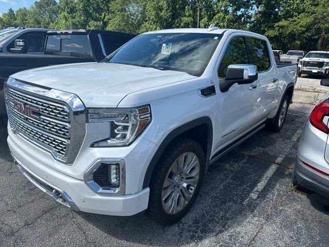 White Frost Tricoat 2021 GMC Sierra 1500 Pickup Truck Four-Wheel Drive 10-Speed Automatic