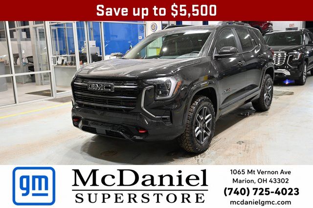 Black (Ebony Twilight Metallic) 2026 GMC Terrain SUV / Crossover Four-Wheel Drive 8-Speed Automatic Overdrive