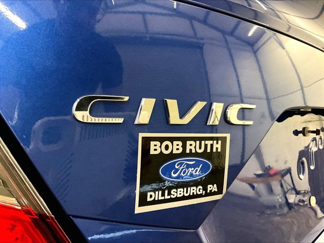 2016 Honda Civic LX Blue at Rochrich Mazda