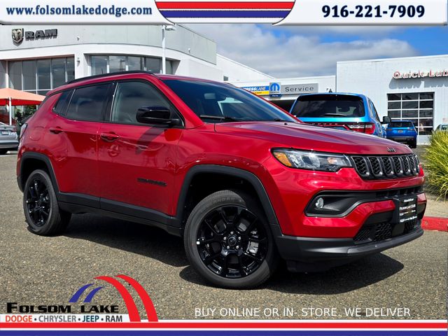 Red Hot Pearlcoat 2026 Jeep Compass SUV / Crossover Four-Wheel Drive 8-Speed Automatic