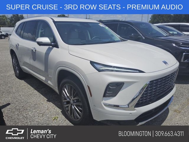 White Frost Tricoat 2025 Buick Enclave SUV / Crossover Front-Wheel Drive 8-Speed Automatic