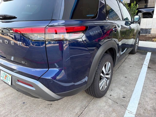 2026 Nissan Pathfinder SL Blue at Central Houston Nissan