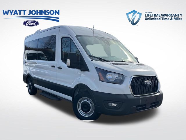 Oxford White 2026 Ford Transit Passenger Van Rear-Wheel Drive 