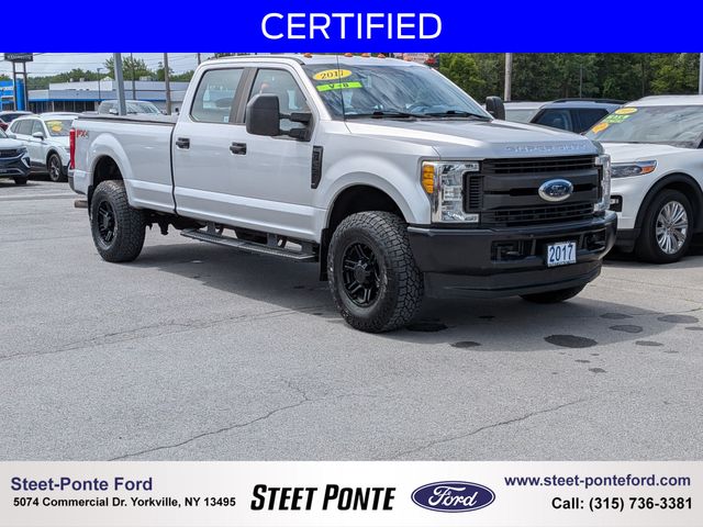 Ingot Silver Metallic 2017 Ford F-250 Super Duty Pickup Truck Four-Wheel Drive 6-Speed Automatic
