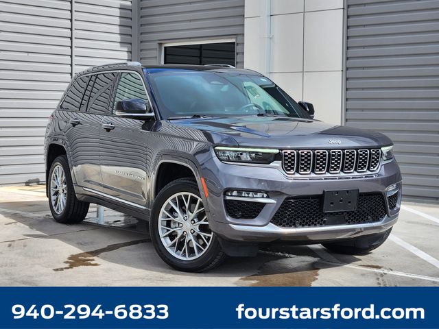 Baltic Gray Metallic Clearcoat 2022 Jeep Grand Cherokee Summit 4WD SUV / Crossover Four-Wheel Drive 8-Speed Automatic