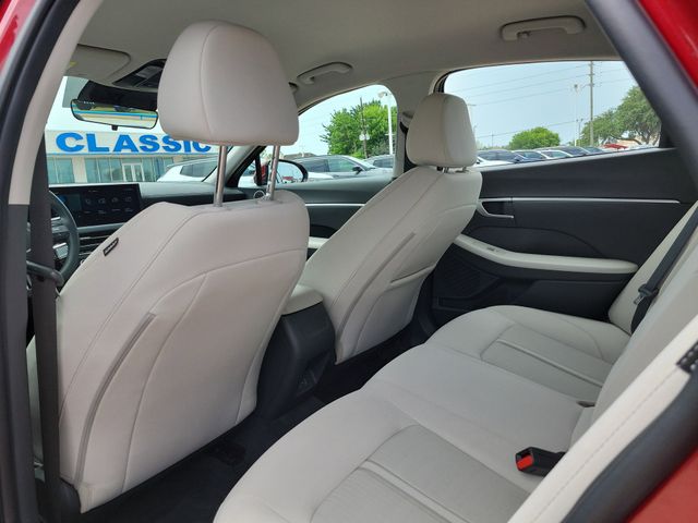 2025 Hyundai Sonata SEL Red at Cook Ford
