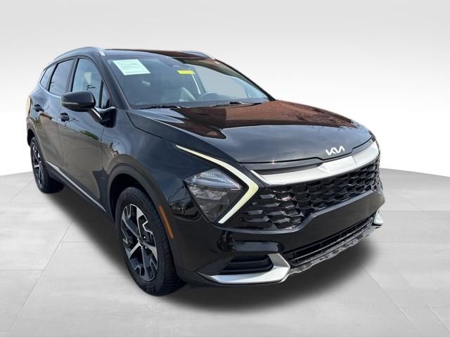 Ebony Black 2023 Kia Sportage EX AWD SUV / Crossover All-Wheel Drive 8-Speed Automatic