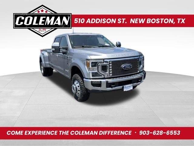 Silver Metallic 2020 Ford F-350 Super Duty Pickup Truck Four-Wheel Drive Automatic