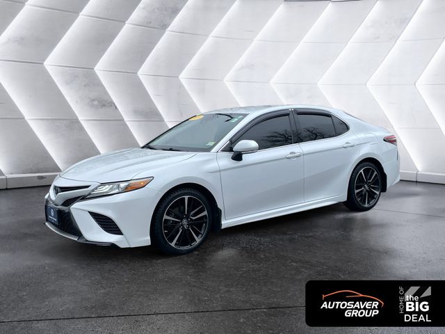 White (Wind Chill Pearl) 2019 Toyota Camry XSE FWD Sedan Front-Wheel Drive 8-Speed Automatic