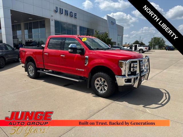 Race Red 2019 Ford F-250 Super Duty Pickup Truck Four-Wheel Drive 6-Speed Automatic