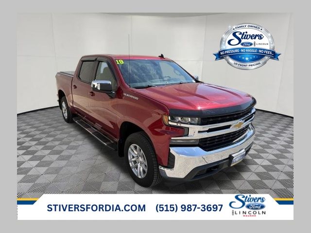 Cajun Red Tintcoat 2019 Chevrolet Silverado 1500 Pickup Truck Four-Wheel Drive 8-Speed Automatic