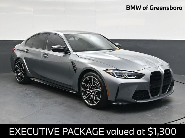 Skyscraper Gray Metallic 2023 BMW M3 Sedan Rear-Wheel Drive 6-Speed Manual