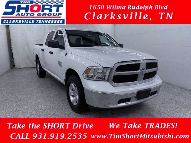 Bright White Clearcoat 2022 RAM 1500 Pickup Truck Four-Wheel Drive 8-Speed Automatic
