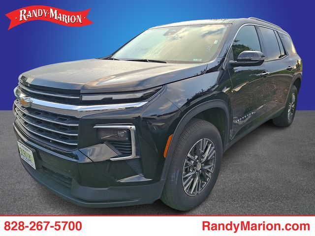 Black Metallic 2025 Chevrolet Traverse SUV / Crossover Four-Wheel Drive 8-Speed Automatic