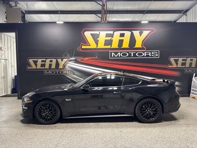 Shadow Black 2022 Ford Mustang Coupe Rear-Wheel Drive Automatic