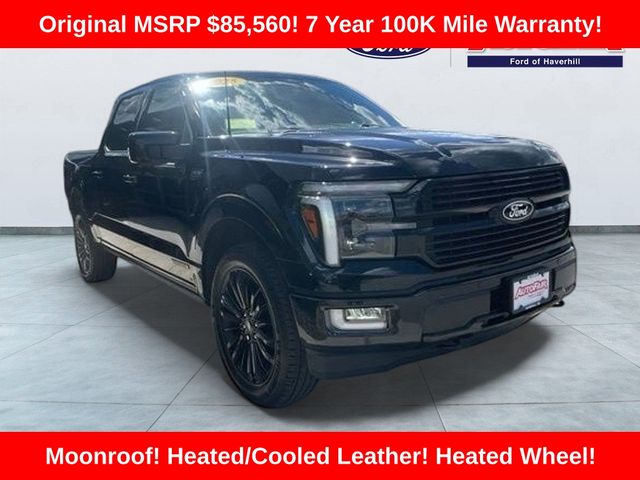 Black Metallic 2025 Ford F-150 Pickup Truck Four-Wheel Drive Automatic