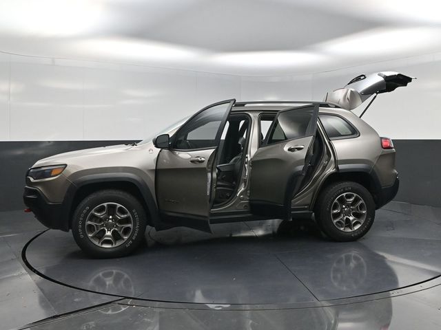2020 Jeep Cherokee Trailhawk Beige at DeMontrond Automotive Group