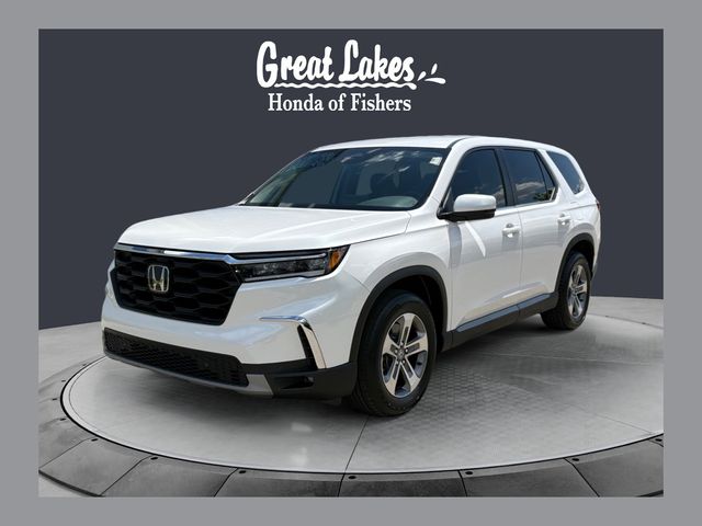Platinum White Pearl 2025 Honda Pilot EX-L AWD SUV / Crossover All-Wheel Drive Automatic