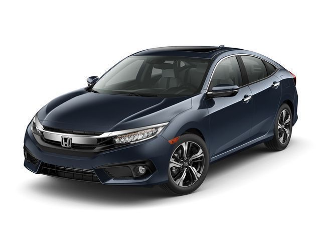 Crystal Black Pearl 2017 Honda Civic Sedan Front-Wheel Drive Continuously Variable Transmission