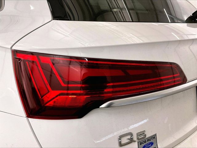 2022 Audi Q5 45 S line Premium White at Sutliff Volkswagen