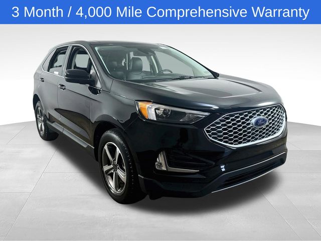 Black Metallic 2024 Ford Edge SUV / Crossover All-Wheel Drive 8-Speed Automatic