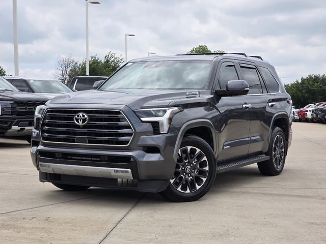 Magnetic Gray Metallic 2025 Toyota Sequoia Limited 4WD SUV / Crossover Four-Wheel Drive Automatic