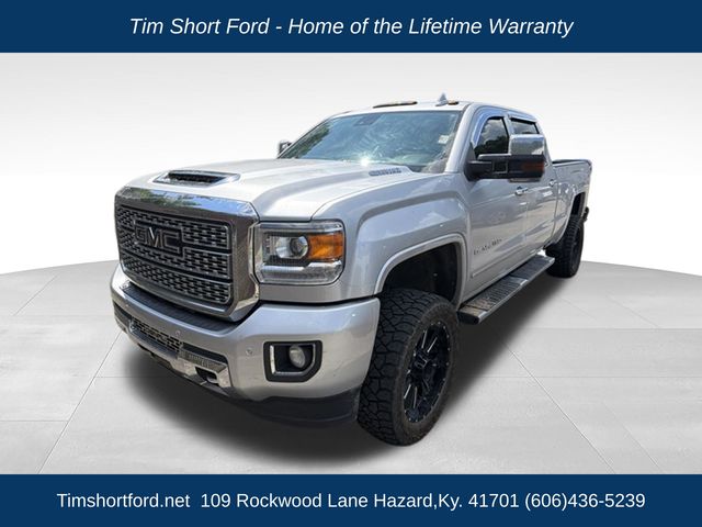 Quicksilver Metallic 2018 GMC Sierra 2500HD Pickup Truck Four-Wheel Drive 6-Speed Automatic