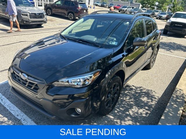 2022 Subaru Crosstrek Sport Black at Rafferty Subaru