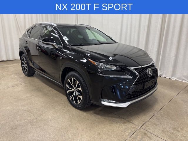 Black (Obsidian) 2016 Lexus NX 200t F Sport AWD SUV / Crossover All-Wheel Drive 6-Speed Automatic