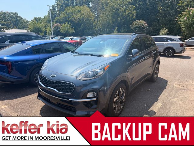Pacific Blue 2020 Kia Sportage SUV / Crossover Front-Wheel Drive 6-Speed Automatic Overdrive
