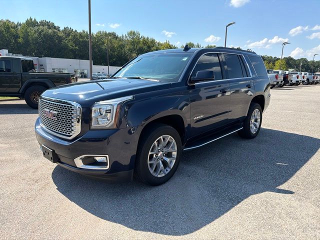 Dark Sapphire Blue Metallic 2017 GMC Yukon SUV / Crossover Four-Wheel Drive 6-Speed Automatic Overdrive