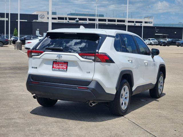 2025 Toyota RAV4 LE White at Don McGill Toyota