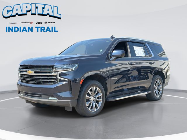 Midnight Blue Metallic 2022 Chevrolet Tahoe SUV / Crossover Four-Wheel Drive 