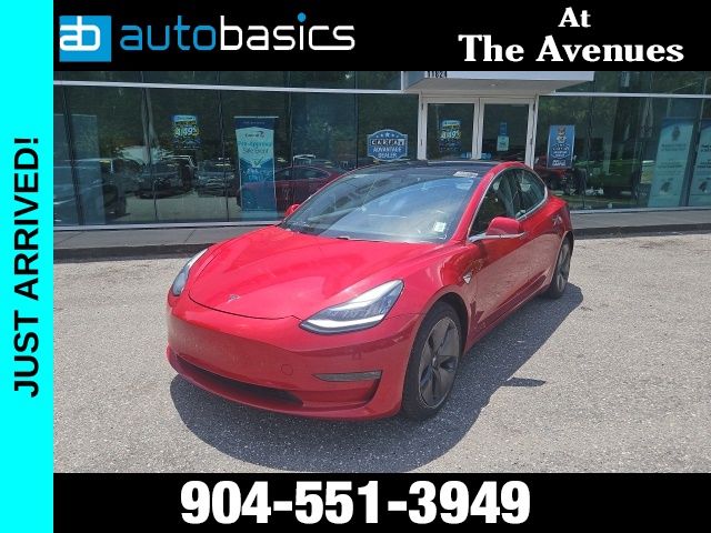Red Multi-Coat 2018 Tesla Model 3 1-Speed Automatic