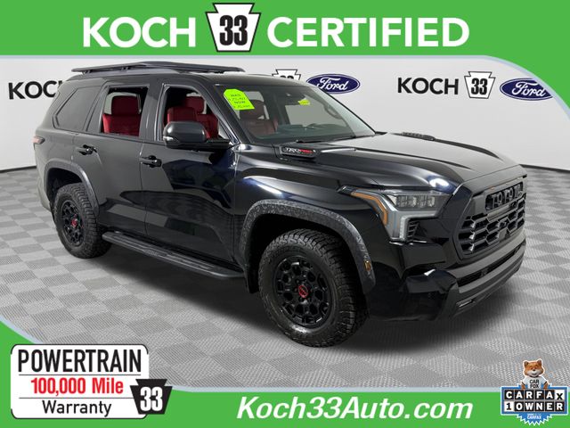 Midnight Black Metallic 2025 Toyota Sequoia SUV / Crossover Four-Wheel Drive Automatic