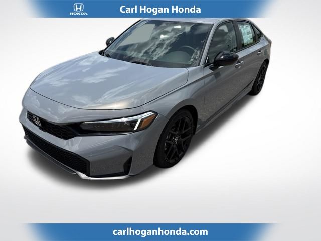 Urban Gray Pearl 2026 Honda Civic Sedan Front-Wheel Drive Continuously Variable Transmission