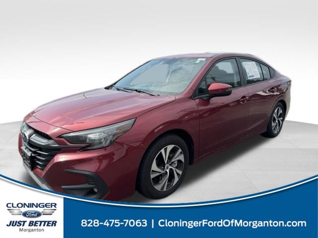 Crimson Red Pearl 2025 Subaru Legacy Sedan All-Wheel Drive Continuously Variable Transmission