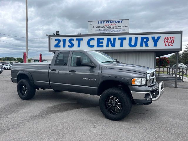 Gray (Graphite Metallic Clearcoat) 2004 Dodge RAM 2500 Pickup Truck Four-Wheel Drive 6-Speed Manual