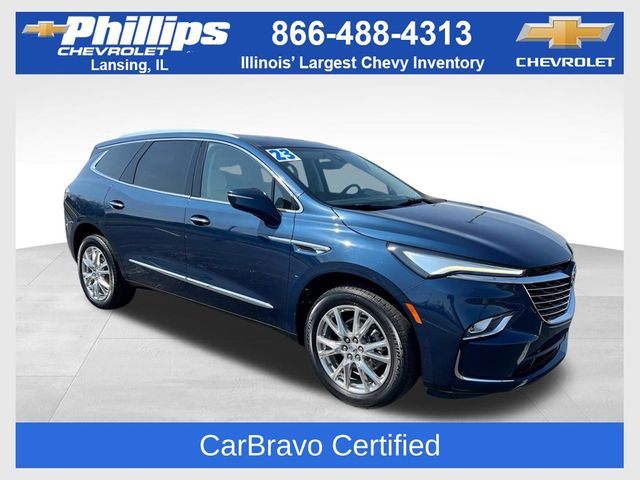 Emperor Blue Metallic 2023 Buick Enclave Essence FWD SUV / Crossover Front-Wheel Drive 9-Speed Automatic
