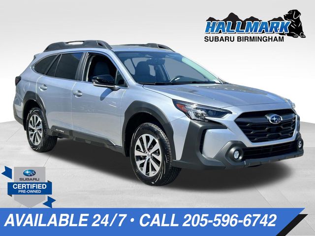 Ice Silver Metallic 2025 Subaru Outback Premium AWD SUV / Crossover All-Wheel Drive Continuously Variable Transmission