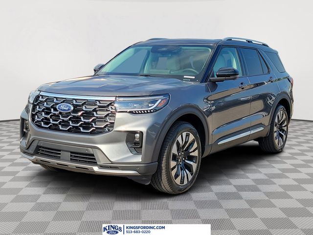 Carbonized Gray 2026 Ford Explorer SUV / Crossover All-Wheel Drive Automatic