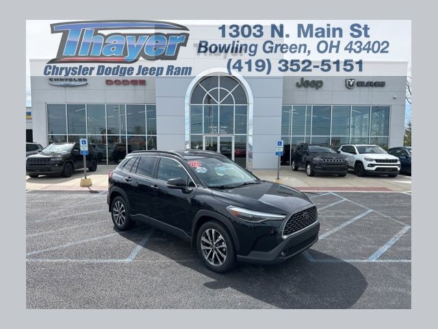 Jet Black 2023 Toyota Corolla Cross XLE AWD SUV / Crossover All-Wheel Drive Continuously Variable Transmission