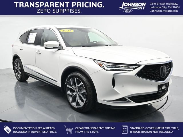 Platinum White Pearl 2024 Acura MDX SUV / Crossover All-Wheel Drive Automatic