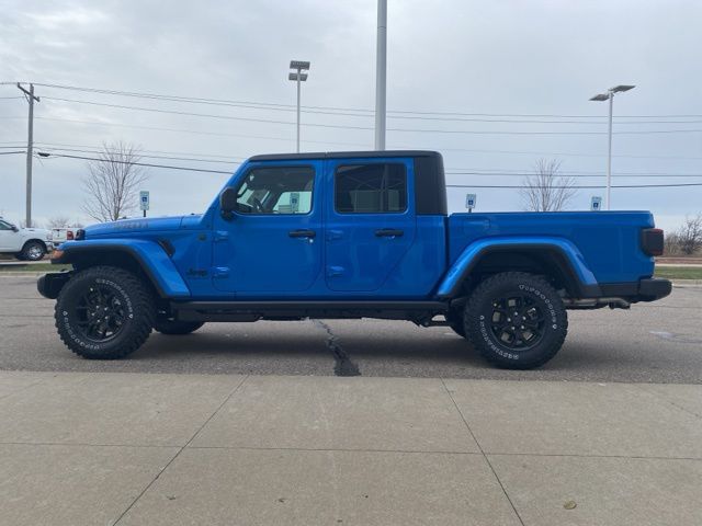 2026 Jeep Gladiator Willys - Hydro Blue Pearlcoat exterior view 8