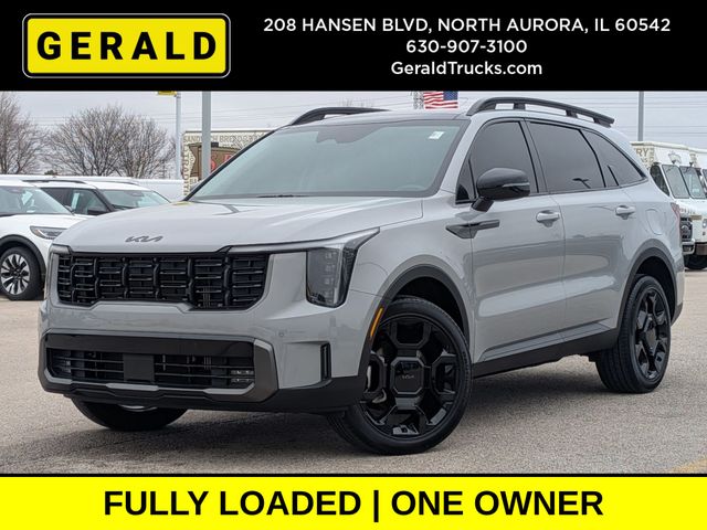 Wolf Gray 2025 Kia Sorento X-Line EX AWD SUV / Crossover All-Wheel Drive 8-Speed Dual Clutch