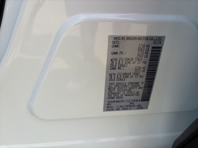 New 2026 Nissan Pathfinder SUV