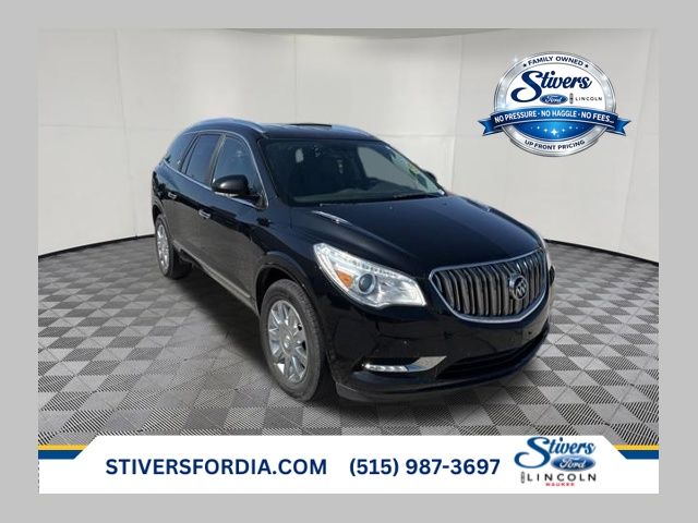 Black (Ebony Twilight Metallic) 2017 Buick Enclave SUV / Crossover Front-Wheel Drive 6-Speed Automatic Overdrive