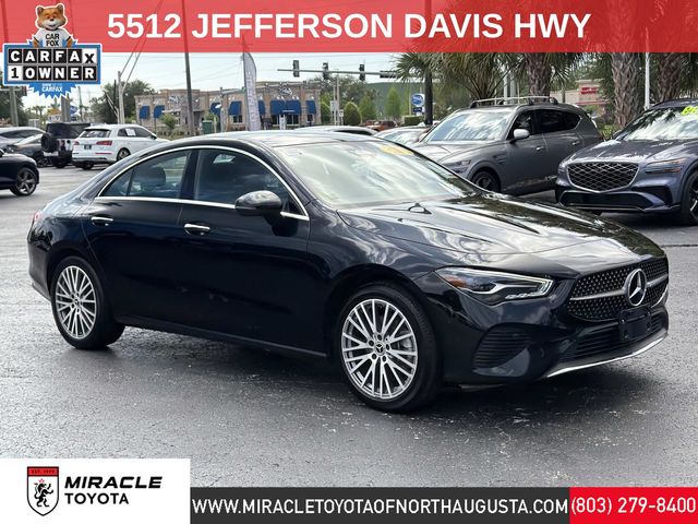 Black 2025 Mercedes-Benz CLA Coupe Front-Wheel Drive 8-Speed Dual Clutch