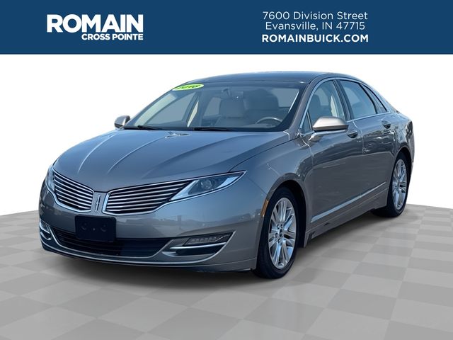Brown (Tan) 2016 Lincoln MKZ Sedan Front-Wheel Drive 6-Speed Automatic